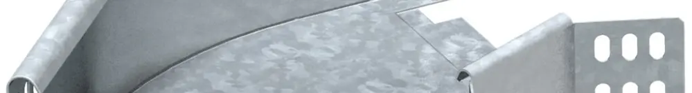 Coude MKS 45° 85×200mm zingué à chaud par immersion 