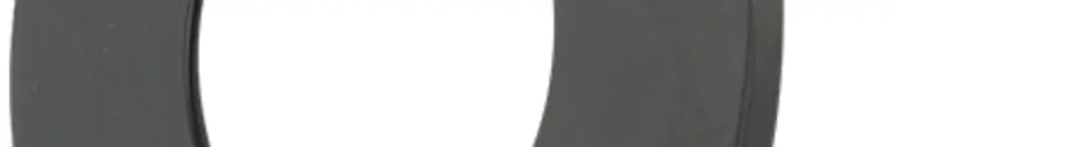 Anello decorativo DOTLUX, p.Downlight LED MULTI/MULTIsun, Ø83×12mm, nero opaco 