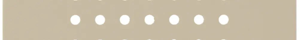 Placca frontale kallysto per suoneria beige 