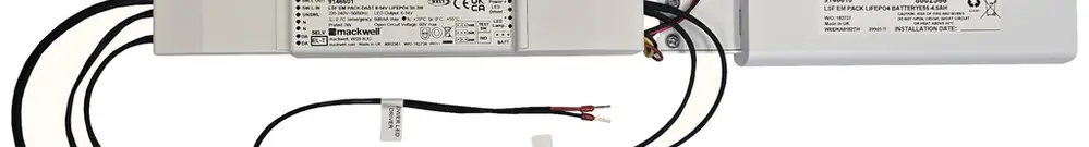 Kit pour luminaire de sécurité Sylvania LifeSave DAST 3W LED 3h AT 