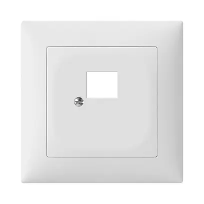 Kit de recouvrement SIDUS RJ45 blanc 