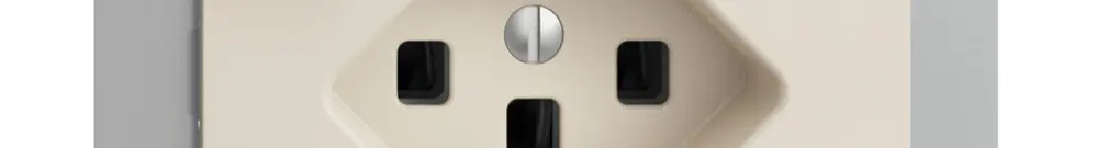 Prise ENC EDIZIOdue T23 FI 30mA FM, crema 