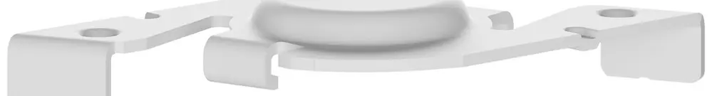Graffa di fissaggio Sylvania OneTrack acciaio 50×33×10mm bianco 