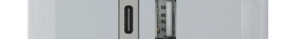 Prise de charge USB ENC kallysto 18W PD 1×type A 1×type C a.plaque fix. grc 