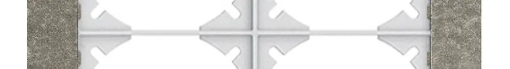 Telaio di copertura EDIZIOdue prestige 2×2 eternit 