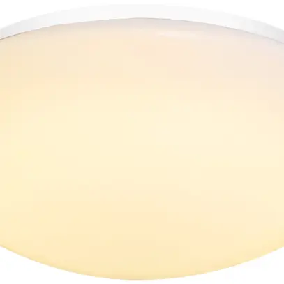 Plafonnier/applique LED SLV LIPSY 40 DOME 18W 2000lm 3000/4000K IP44 350mm blanc 
