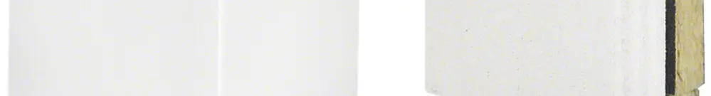 Embout de fermeture tehalit FWK 90 E60/E30 50×60mm, blanc traffic 