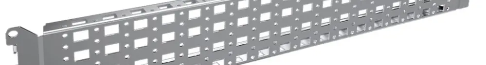 Telaio di montaggio Rittal VX 8100.732 538×89×23mm barra acciaio affinato 2pz 