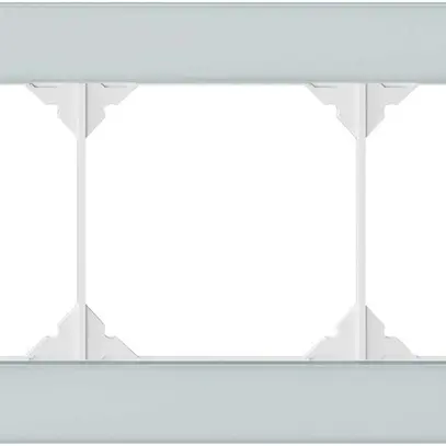 Intestazione INC EDIZIO.liv prestige SNAPFIX® 1×3 94×214mm specchio satin 