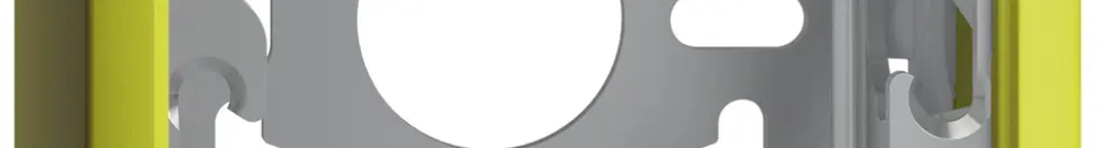 Cappa con piastra di base 54mm EDIZIOdue lemon 