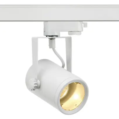 Proiettore SLV EURO SPOT, GU10 25W con adattatore 3-fasi IP20 bianco 