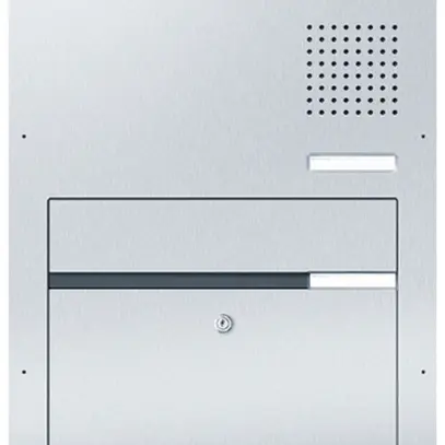 Clapet pour courrier vidéo Siedle Classic bus 1 caméra 12VAC 782×466×290mm IP54 