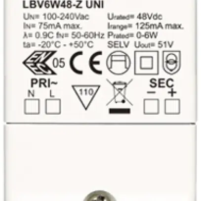 Alimentazione LED DOTLUX 0…6W 12…48V 250mA ON/OFF 