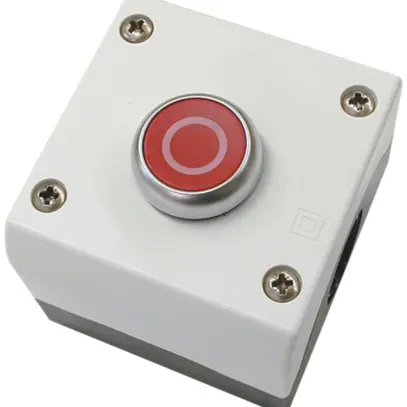 Pulsante AP ETN 1Ch/1R 0 rosso 