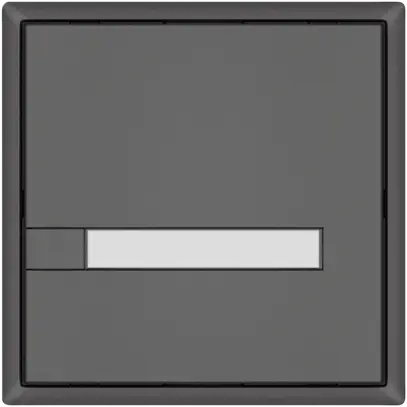 Pulsante KNX RGB EDIZIO.liv SNAPFIX® sensore temp.s.LED targ.1× com.1T grs 