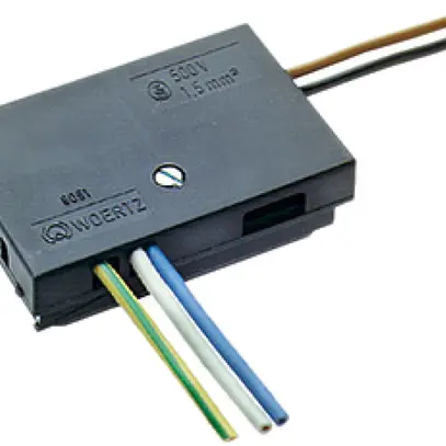 Boîte de raccordement Woertz pour câble plat Technofil 5P plat 