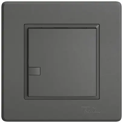 Poussoir KNX RGB ENC EDIZIO.liv SNAPFIX® capteur temp.s.LED 1× comm.1T grf 