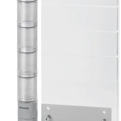 Plaque indicatrice WERMA BWM, pour colonne de signalisation, complet 