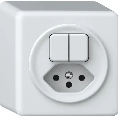 Combinazione AP origin sch 3+AR + 1×tipo 13 bianco 