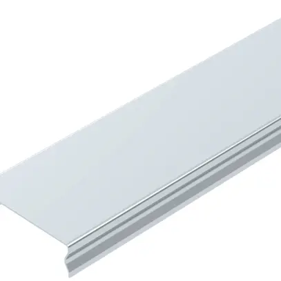 Couvercle Bettermann encliquetable pour caniveau à grille 50×3000, acier, FS 