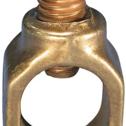 Anschlussklemme C34 zu Erdstab 14.2…17.2 mm, Anschluss Litzendraht 50…70 mm² 
