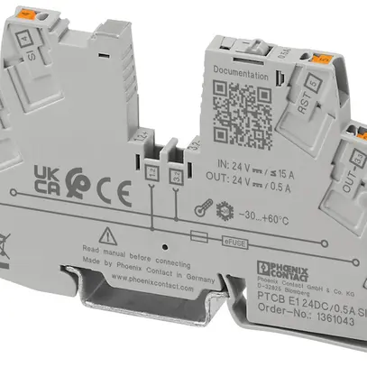 Interruttore di protezione PX PTCB E1 24DC/0.5A SI-R 