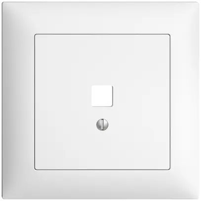 Kit frontal ENC EDIZIOdue blanc 88×88mm pour interface USB 