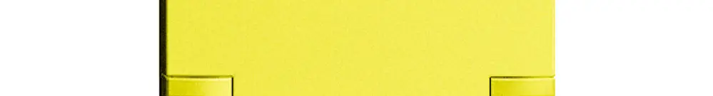 Touche 1/2 KNX/électron.a.LED EDIZIOdue 2× commande simple, lemon 