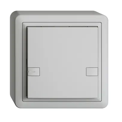 Poussoir KNX RGB AP EDUE, 250mW, a.LED RGB, 1×poussoir, comm.2×touches, grc 