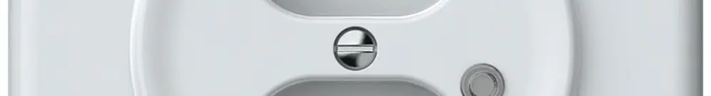 Presa INC origin 2×tipo 23 lum.verde 16A 230V 92×92mm bianco 