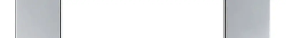 Cadre de rec.EDIZIOdue prestige 1×1 acier chromé poli 