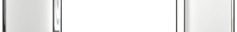 Cadre de recouvrement ATO 1×1 module verre blanc 