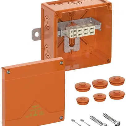 Boîte de dérivation AP Spelsberg WKE 4 Duo 5/3×6mm² E90 150×150×85mm IP66 or 
