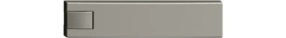 Tasto 1/4 KNX/elettronic.s.LED EDIZIOdue comando semplice grigio scuro 