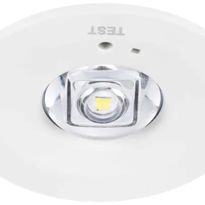 Lampada d'emergenza LED INS Sylvania LiFeSafe 1W 3h as Ø50mm bianco 