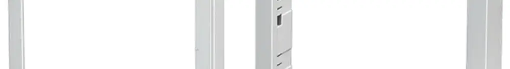 Couvercle Rittal SV 9666.533 300×750mm 3P entraxe 60mm 