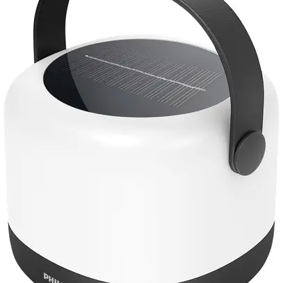 Baladeuse LED Philips Alula Solar DC 4V IP44 1.2W 80lm 830 RGBW 131×120mm 
