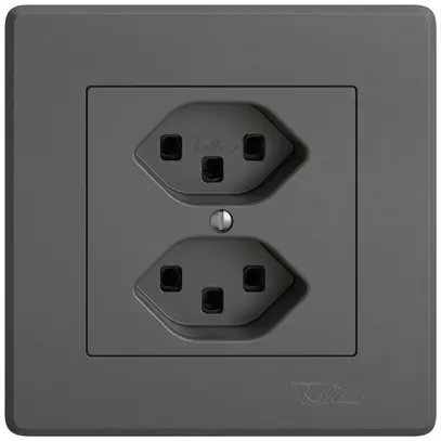 Presa INC EDIZIO.liv SNAPFIX® 2×T23 grs 