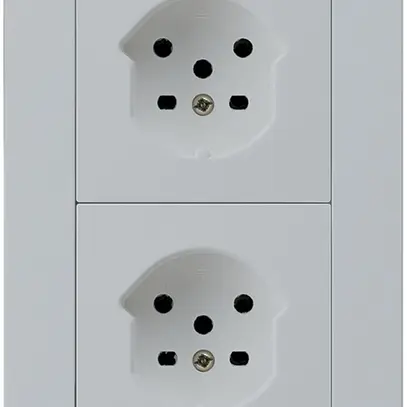 Combi INC 2×1 HA kallysto.pro 2×tipo 15 con morsetti a innesto grigio chiaro 