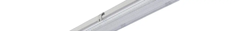 Luminaire p.locaux hum.Sylvania SYLPROOF G13 2×13W 3100lm 840 IP65 1280×99mm gr 