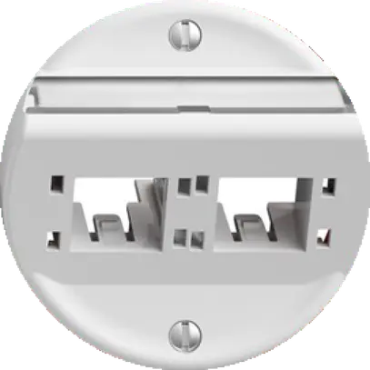 Kit de montage STANDARDdue SNAPFIX® pour freenet cat.6A adaptateur 2× bc 