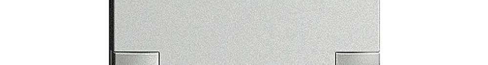 Touche 1/1 KNX/électron.s.LED EDIZIOdue commande à 2-touches silver 