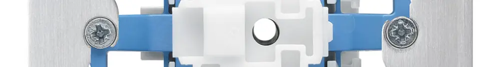Inserto interruttore kallysto S3/2L con piastra di fissaggio 