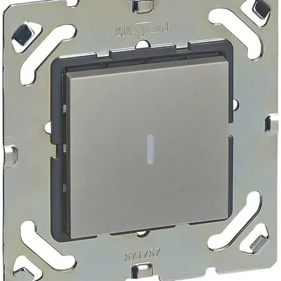 Inverseur INC 3/1L ARTEOR, 10AX, 2 modules, avec plaque de fixation, magnésium 