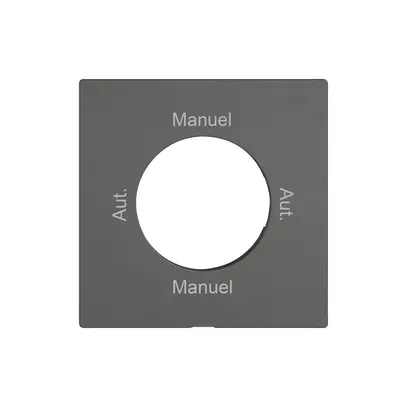 Kit di montaggio EDIZIO.liv SNAPFIX® interr.rot.c.chi.Auto-Man-Auto-Man (F) grs 