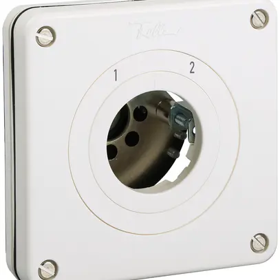 Inverseur ENC s.cylindre NEVO 1P, IP21, 1-2, ret.11-1, blanc 