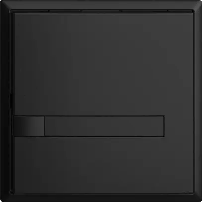 Pulsante KNX RGB EDUE, 250mW, s.LED, c.inserto carta, 1×pulsante, 1×tasto, ne 
