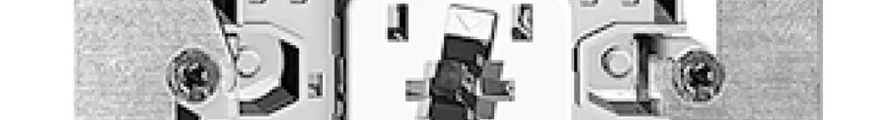 Inserto pulsante luminos.FH 6/1L contr. LED rosso 