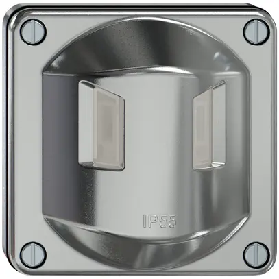 UP-Bewegungsmelder ELEMENT pirios PIR 180° IP55 aluminium 