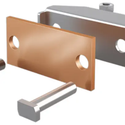Borne pour barre collectrice Rittal SV 9640.340 63×20×63mm 3pcs 